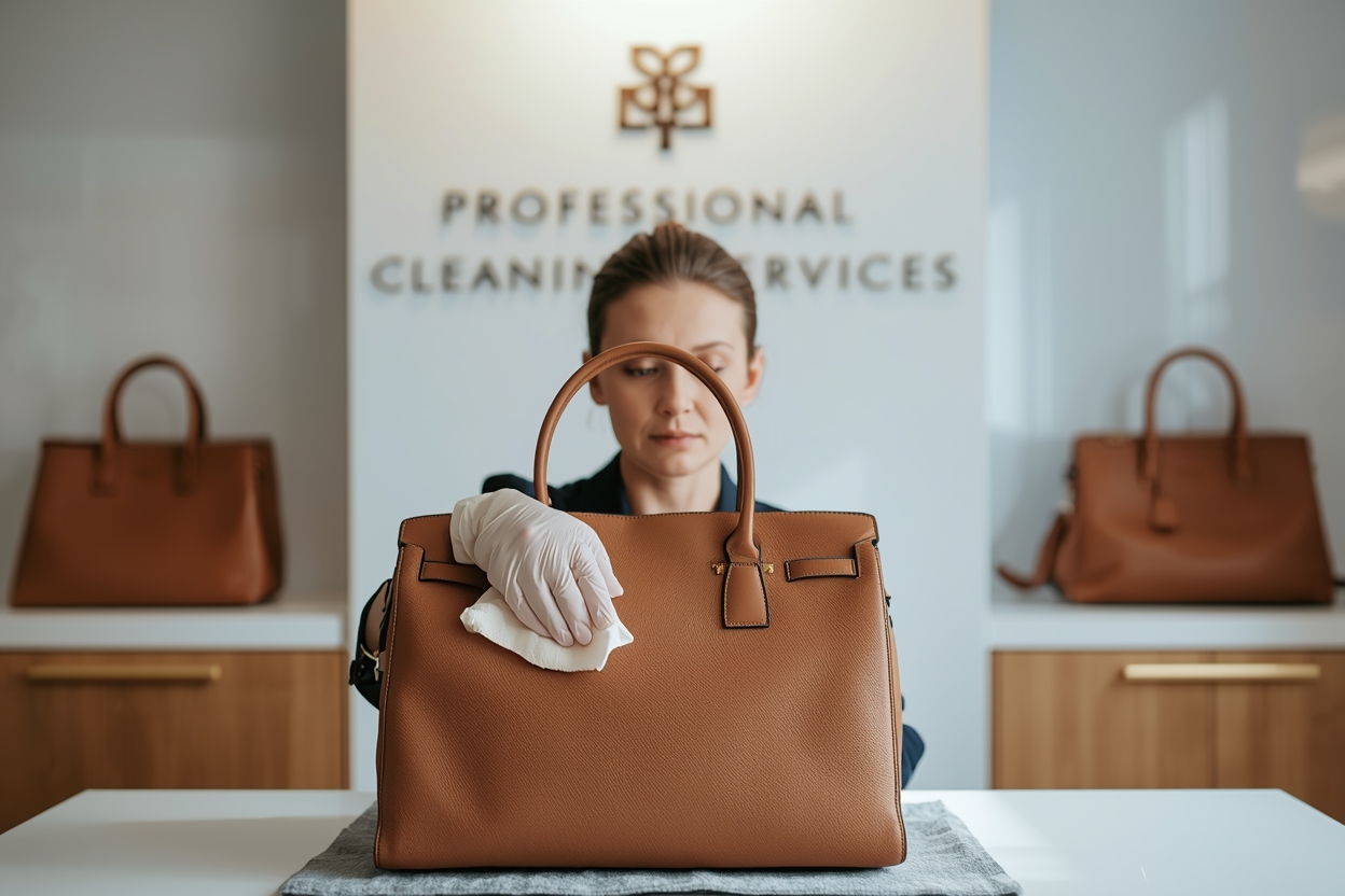 Servicii profesionale de curățare genți